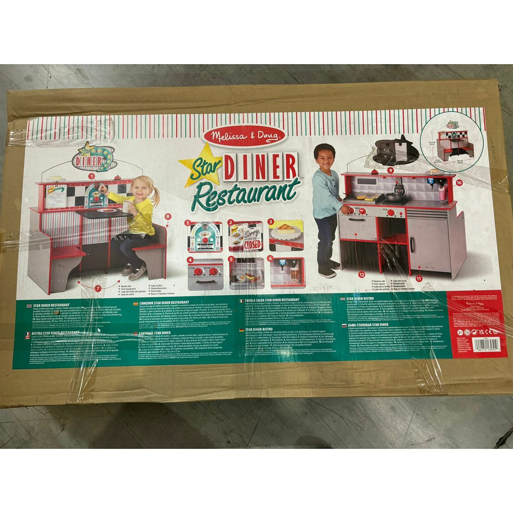 Cuisinière jouet Melissa & Doug Restaurant 108 x 66 x 18 cm
