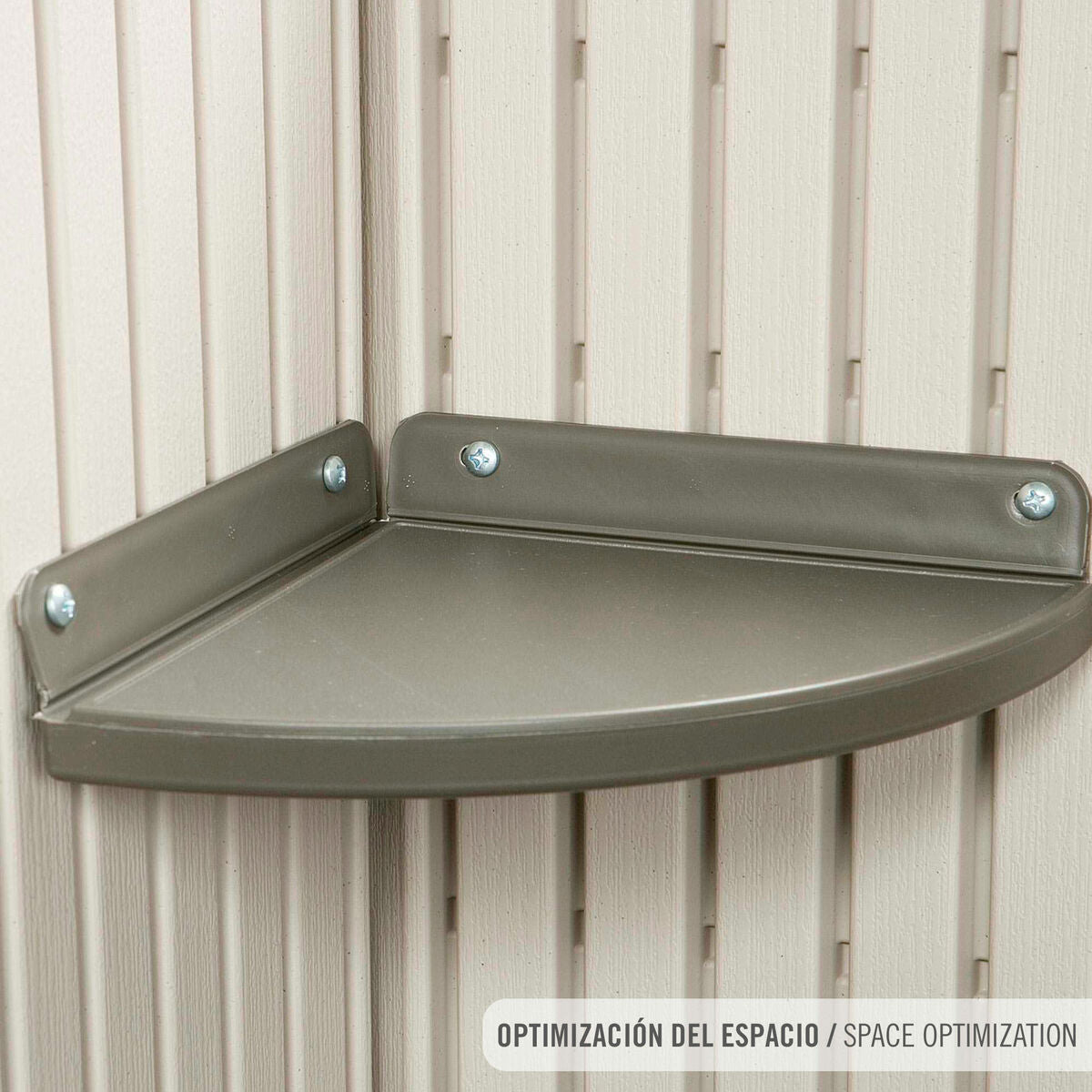 Cabane Lifetime 215 x 227 x 215 cm Gris