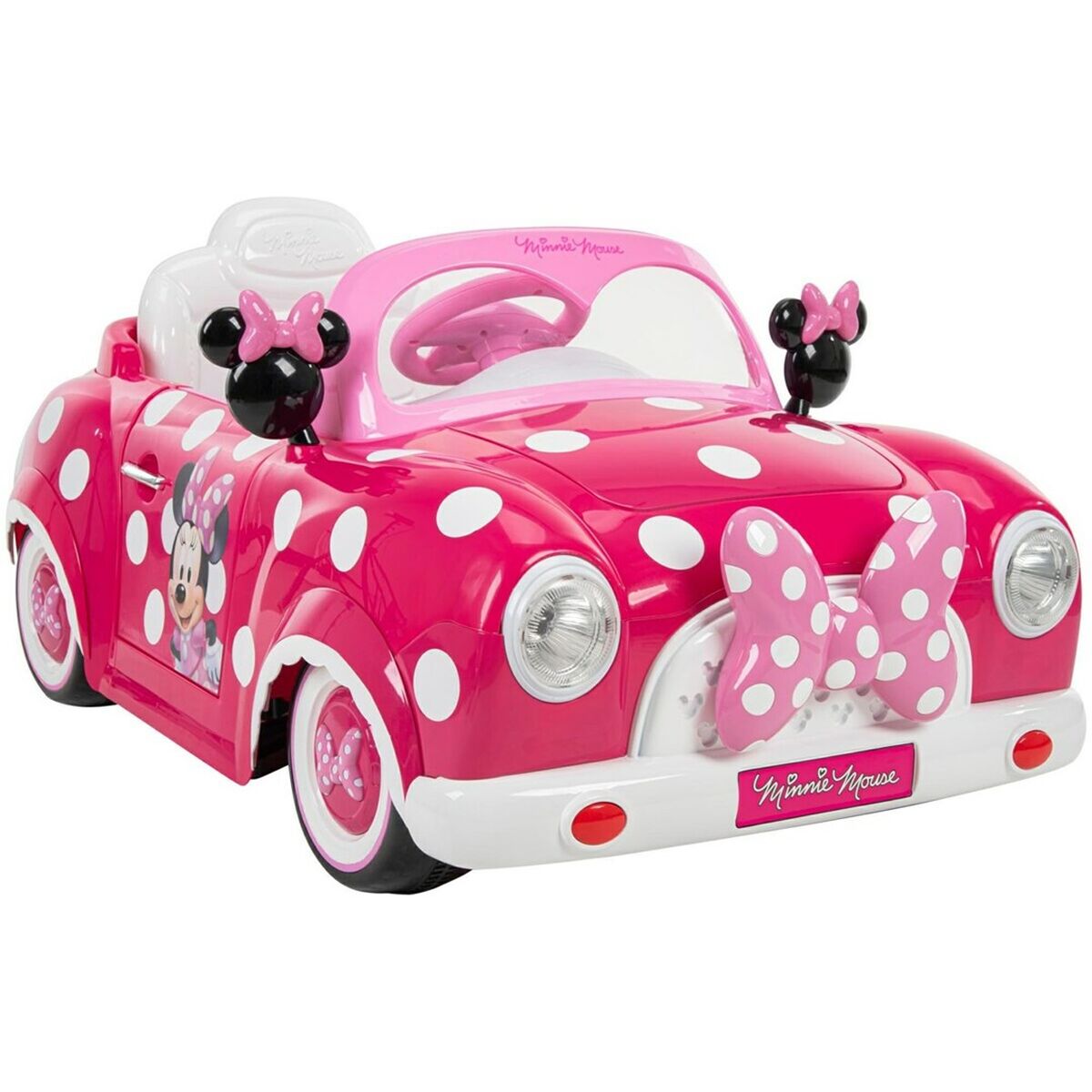 Voiture électrique pour enfants Huffy 17315W Blanc Noir Rose