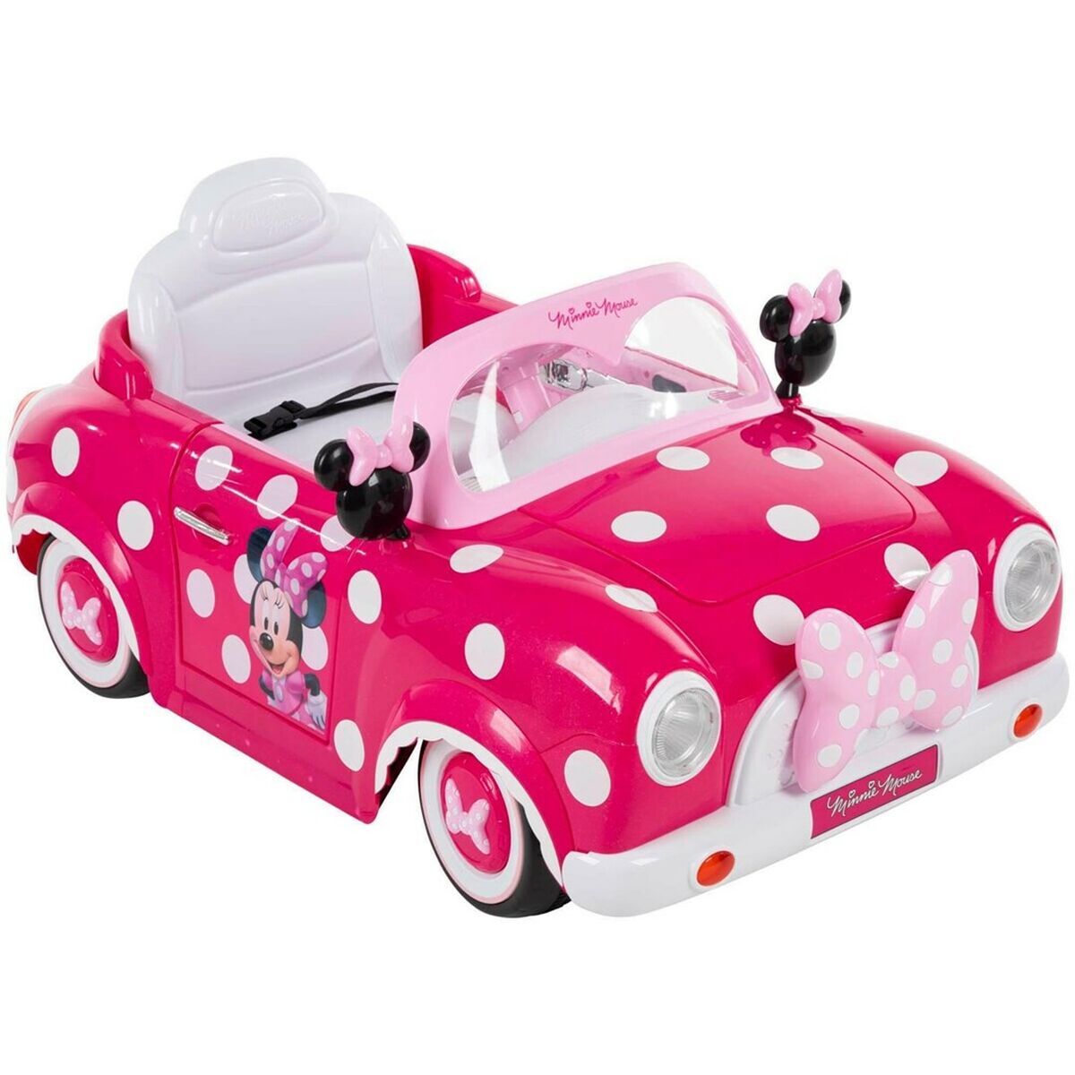 Voiture électrique pour enfants Huffy 17315W Blanc Noir Rose