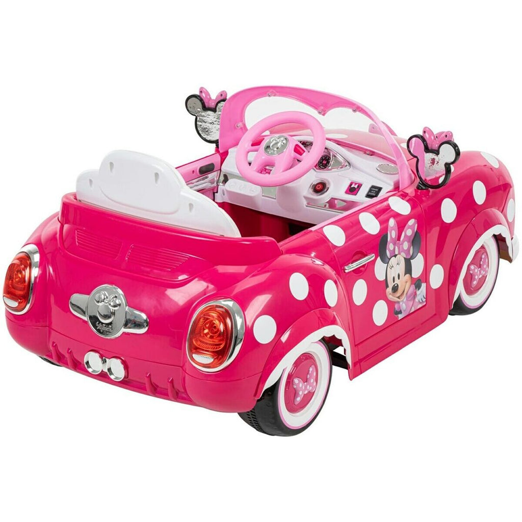 Voiture électrique pour enfants Huffy 17315W Blanc Noir Rose