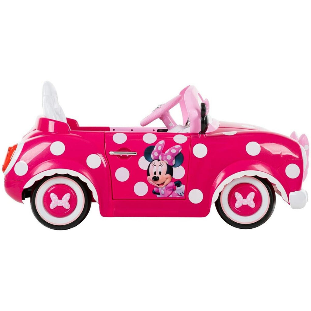Voiture électrique pour enfants Huffy 17315W Blanc Noir Rose
