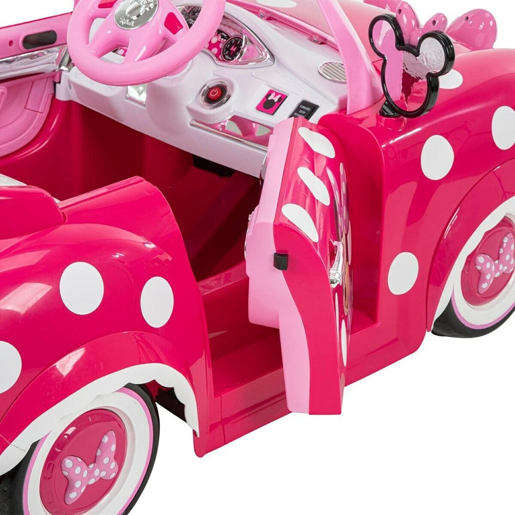 Voiture électrique pour enfants Huffy 17315W Blanc Noir Rose