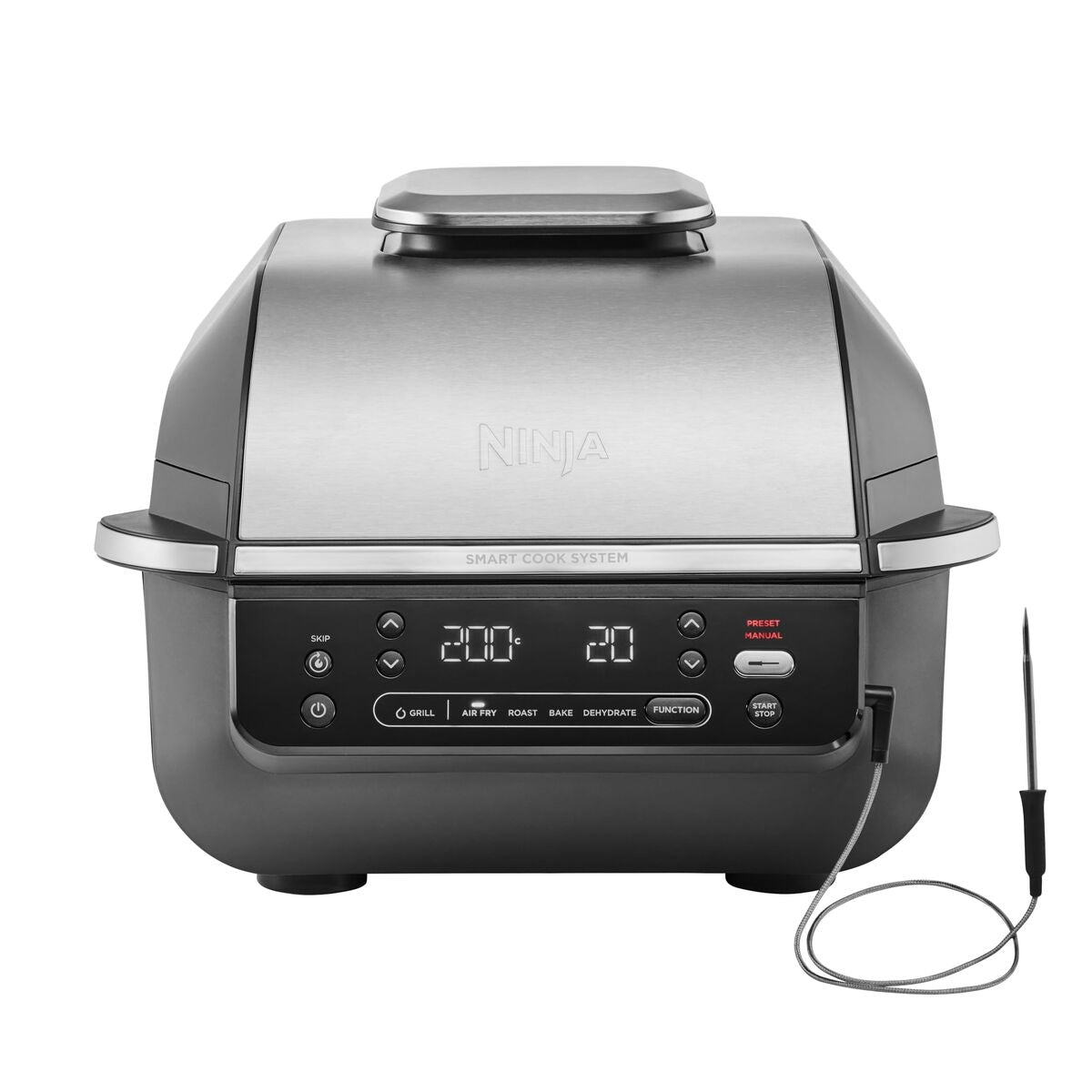 Barbecue Portable NINJA AG351EU 5EN1 Métal Acier inoxydable