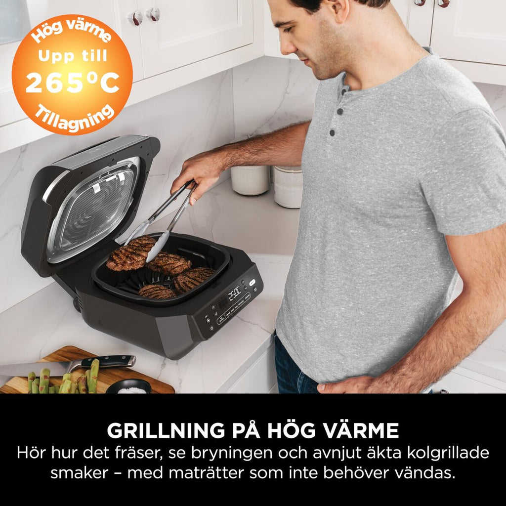 Barbecue Portable NINJA AG351EU 5EN1 Métal Acier inoxydable