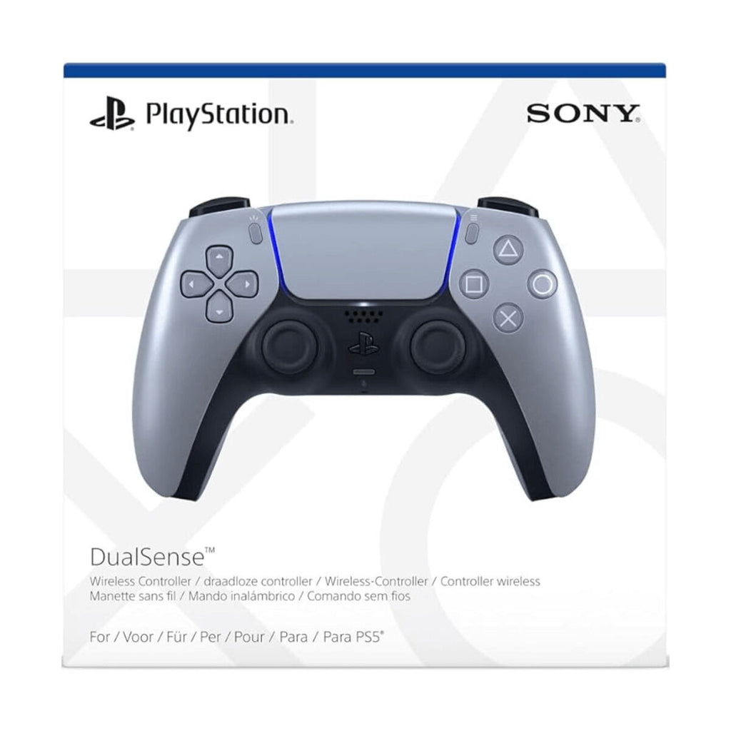 Manette PS5 DualSense Sony gamepad Argenté