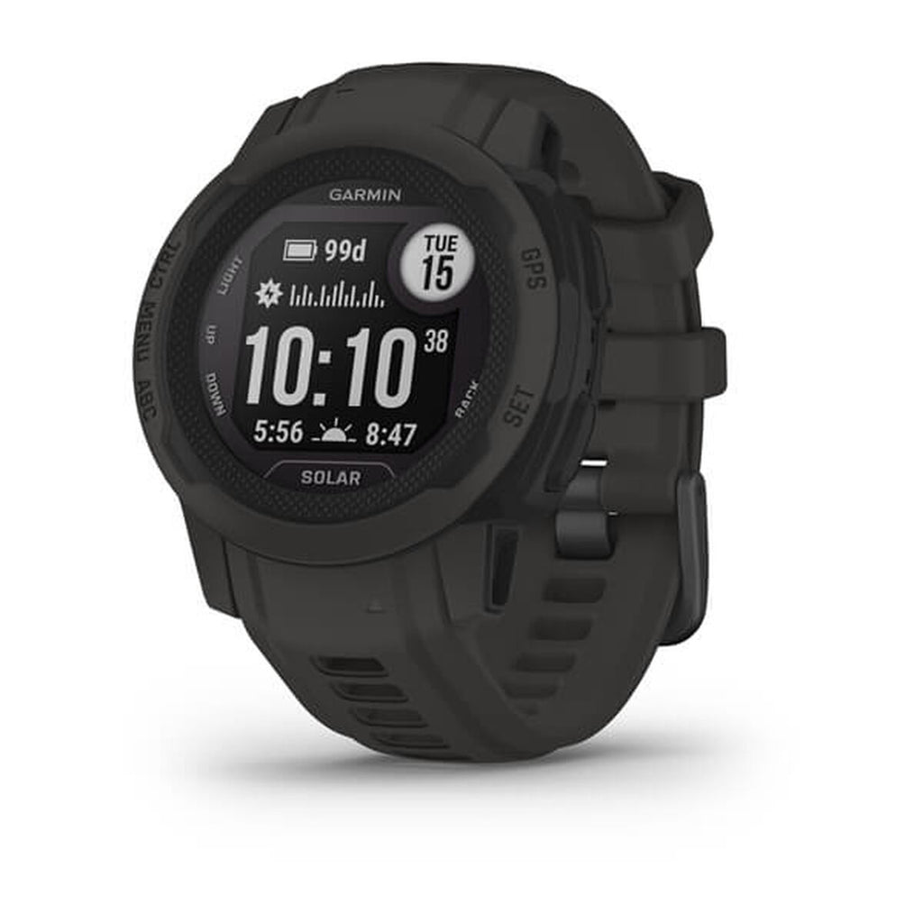 Montre intelligente Garmin Instinct 2S Solar Graphite Gris foncé 0,79" 40 mm