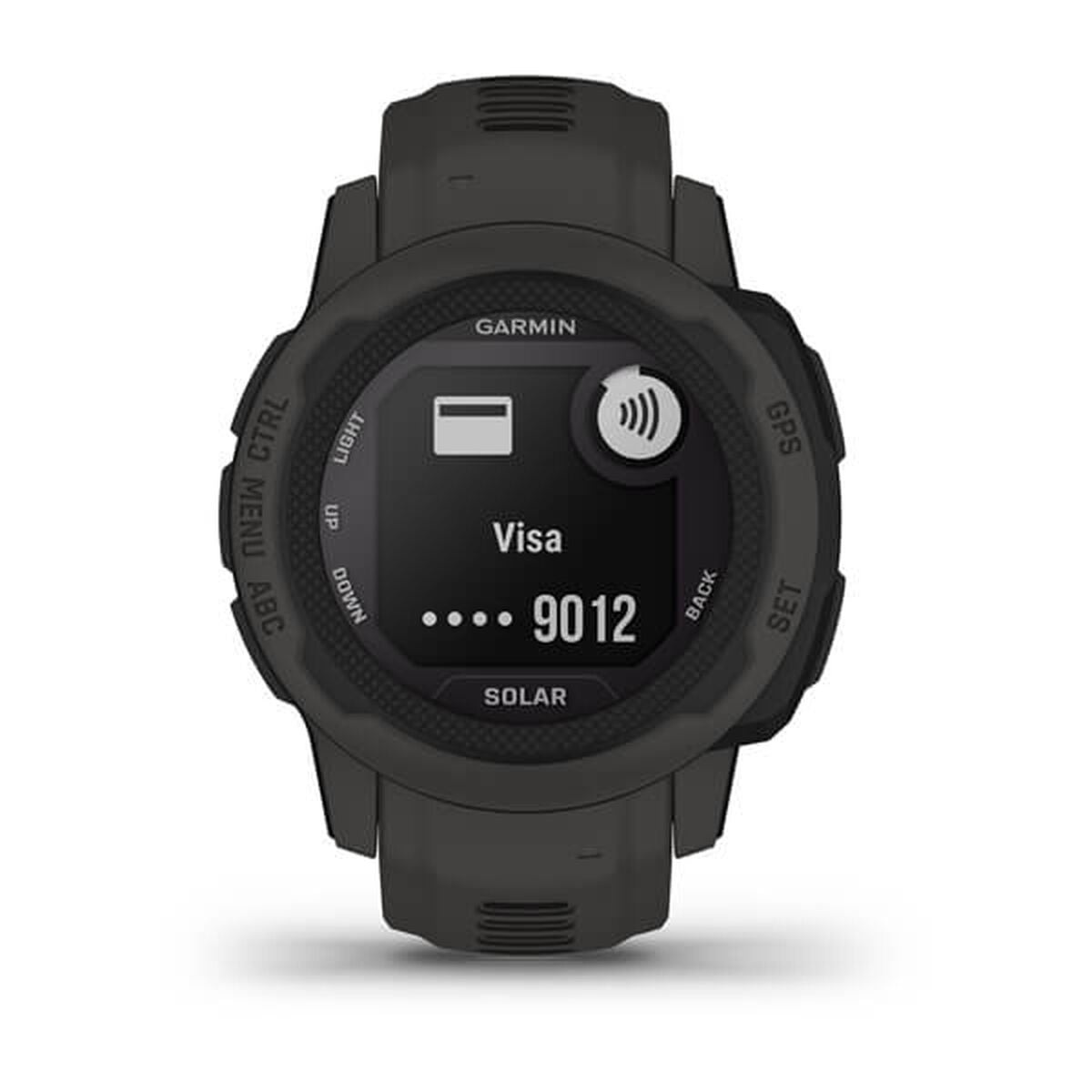 Montre intelligente Garmin Instinct 2S Solar Graphite Gris foncé 0,79" 40 mm