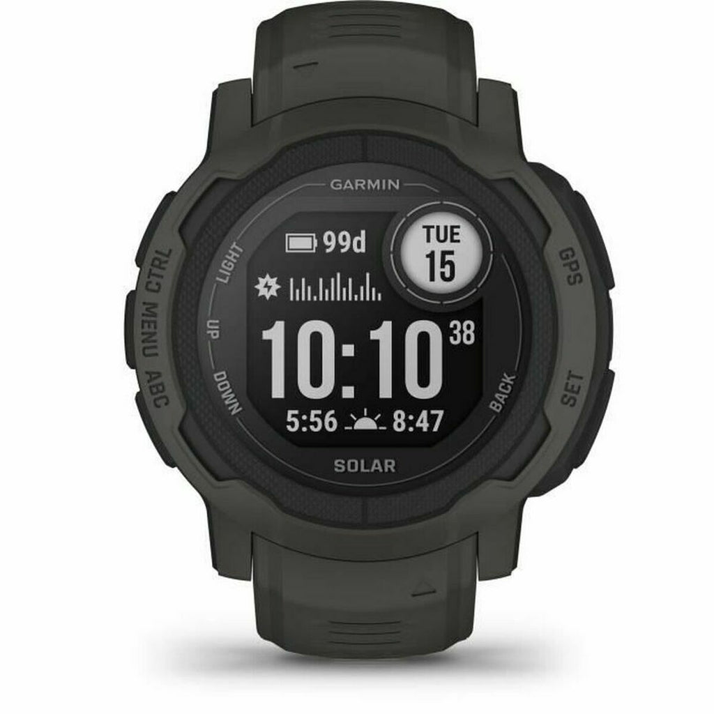 Bracelet d'activités Garmin Instinct 2 Solar Graphite 0,9" 45 mm