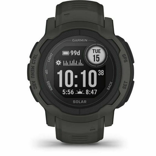 Bracelet d'activités Garmin Instinct 2 Solar Graphite 0,9" 45 mm