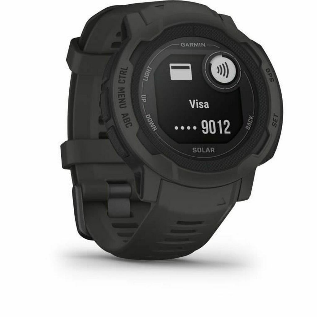 Bracelet d'activités Garmin Instinct 2 Solar Graphite 0,9" 45 mm