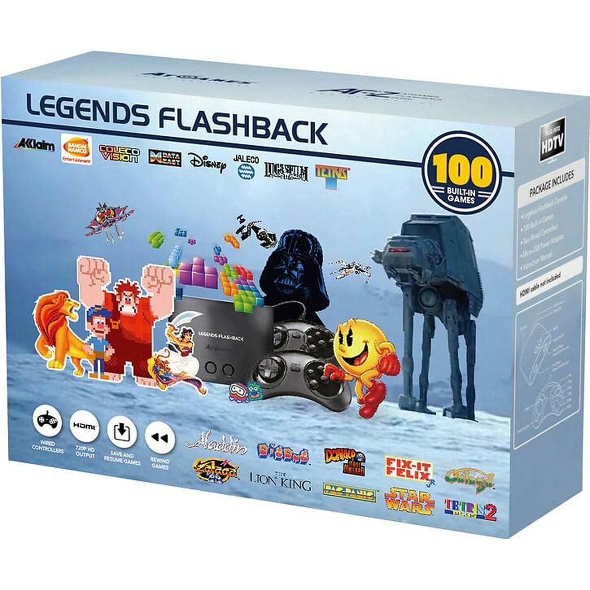 Console de jeux vidéo Legends FLASHBACK 100