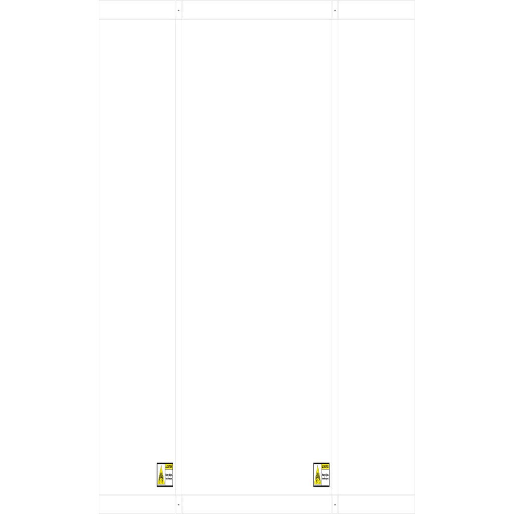 Table d'appoint Lifetime Crème 152 x 74 x 152 cm Acier Plastique