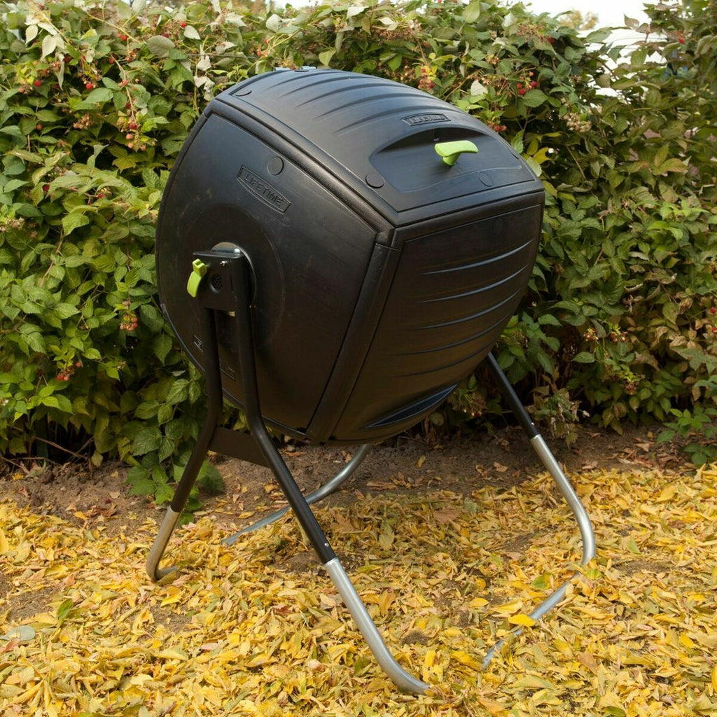 Seau de compostage Lifetime Rotation 189 L 75 x 81 x 113 cm