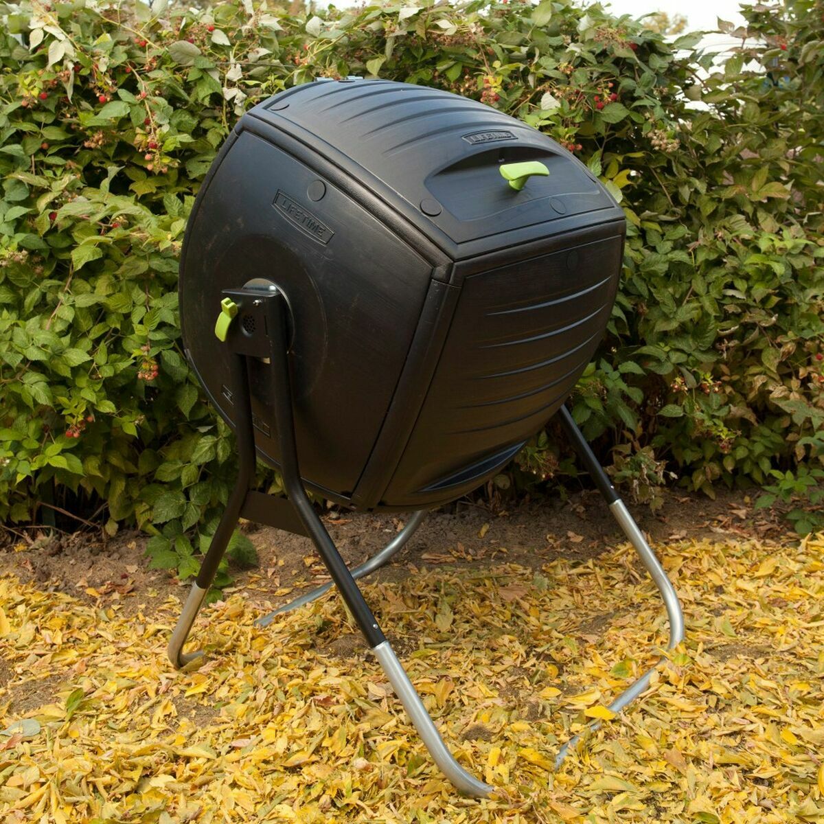 Seau de compostage Lifetime Rotation 189 L 75 x 81 x 113 cm