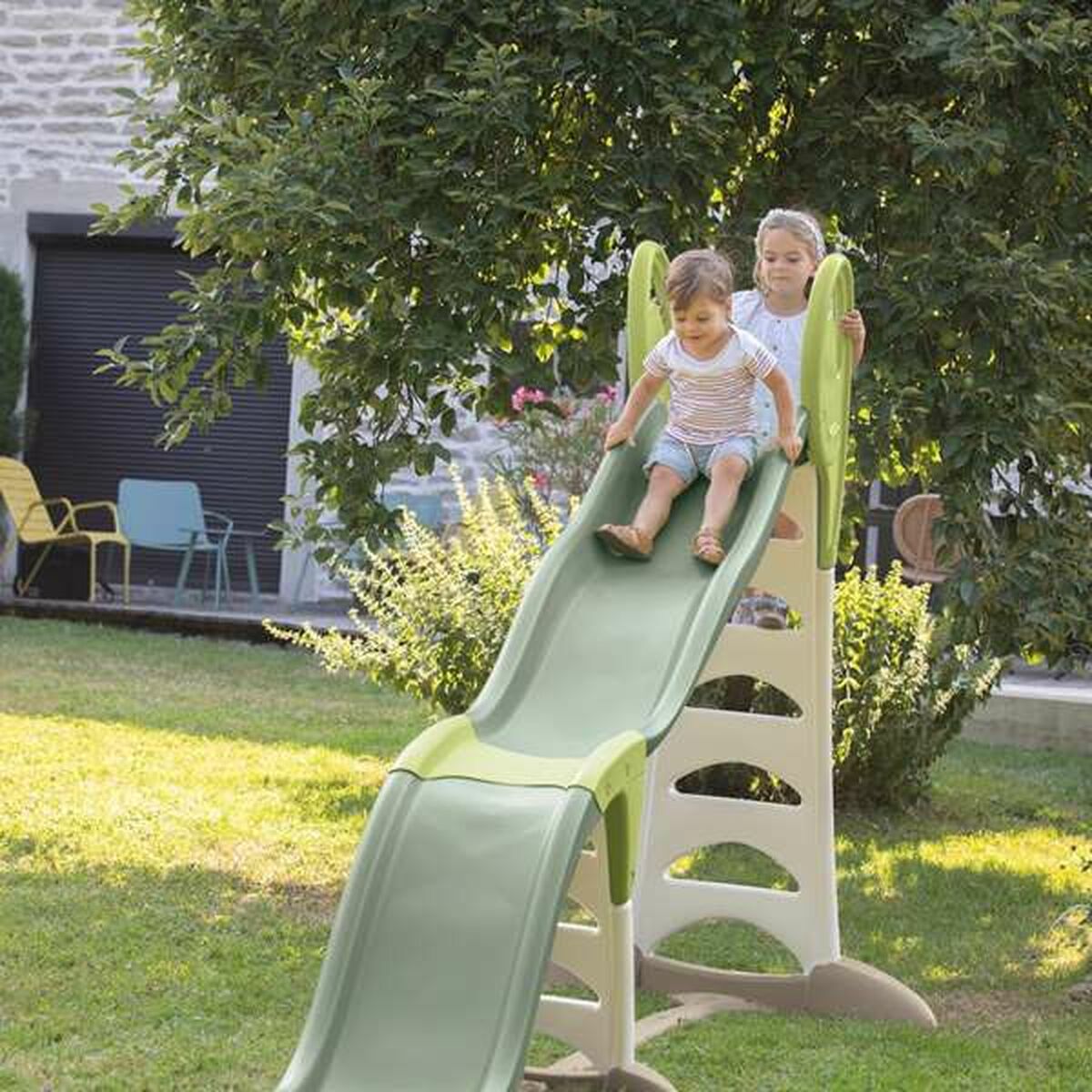 Toboggan d'eau Smoby Super Megagliss