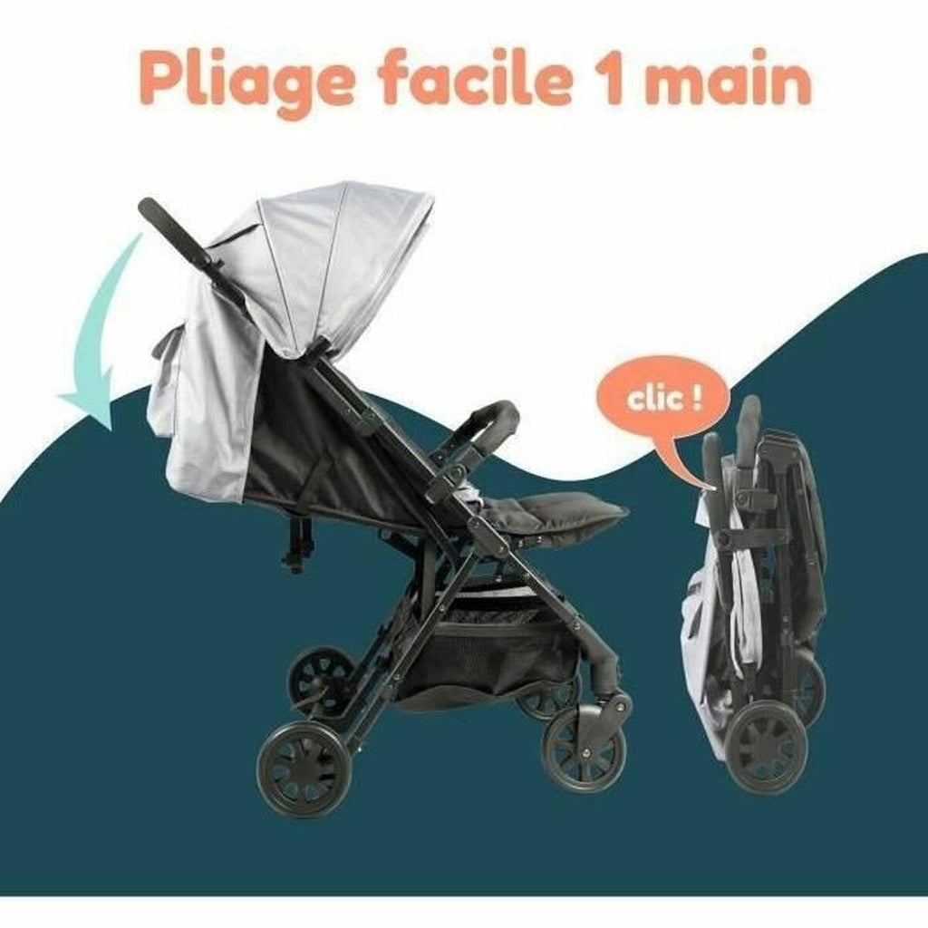 Poussette pour bébé Bambisol Gris