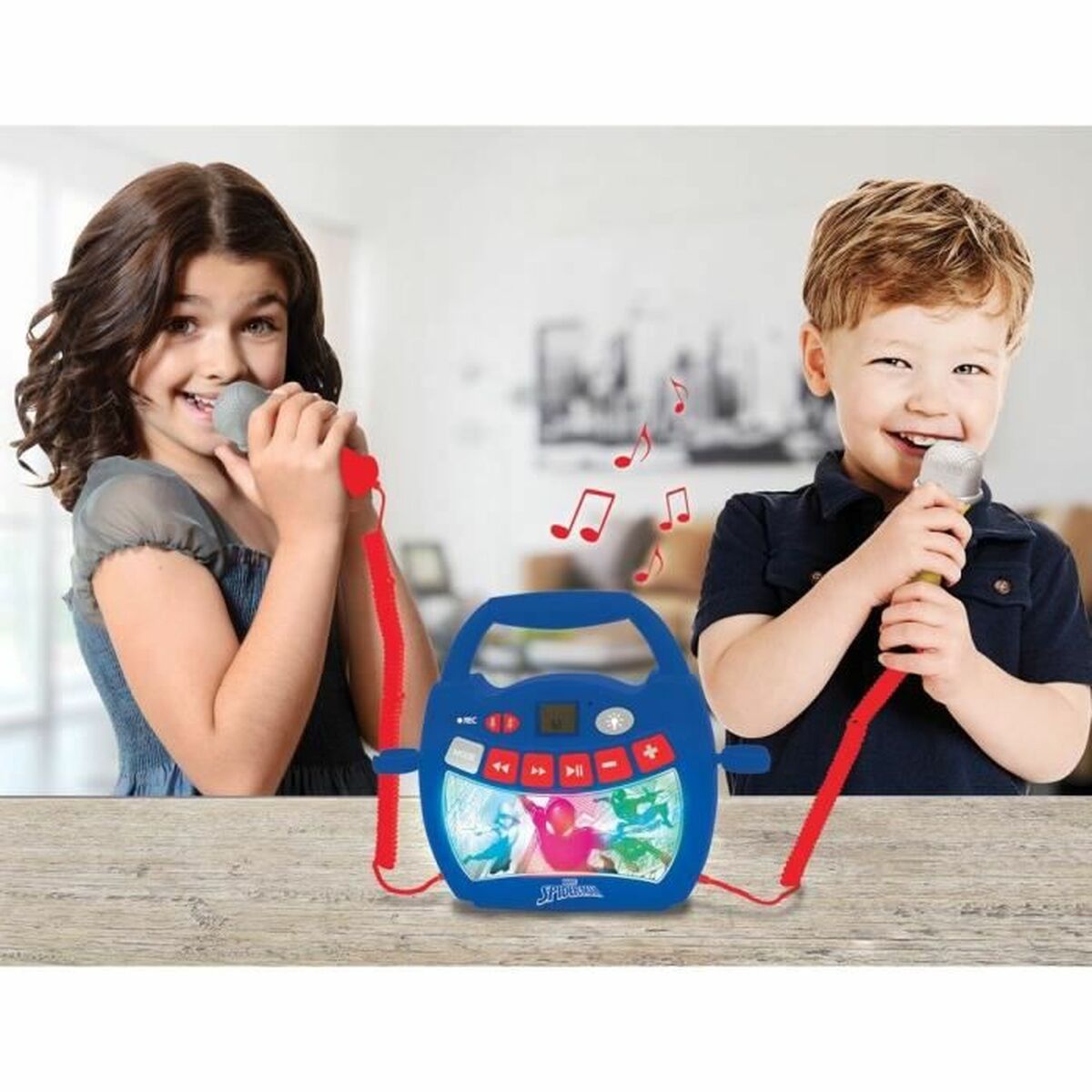 Enceinte Bluetooth avec Microphone Karaoké Lexibook MP320SPZ
