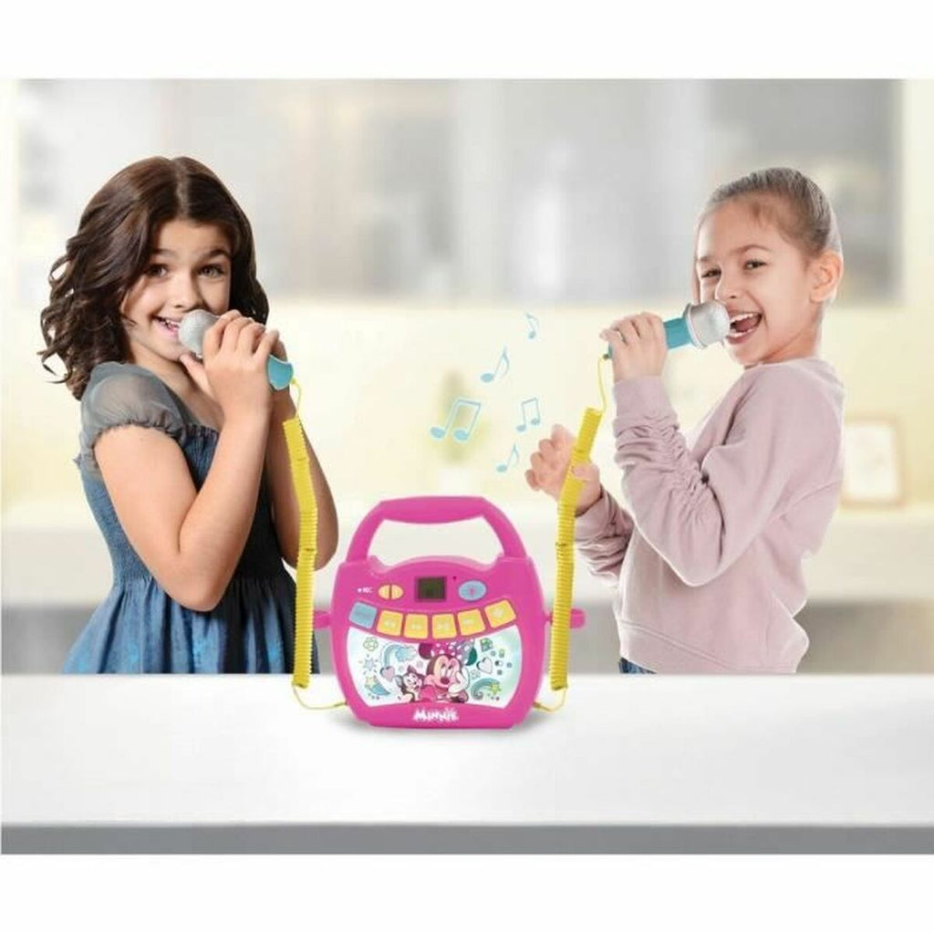 Enceinte Bluetooth avec Microphone Karaoké Lexibook MINNIE MOUSE