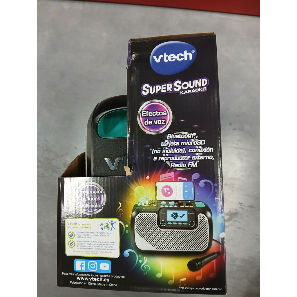 Enceinte avec Microphone Karaoké Vtech Super Sound