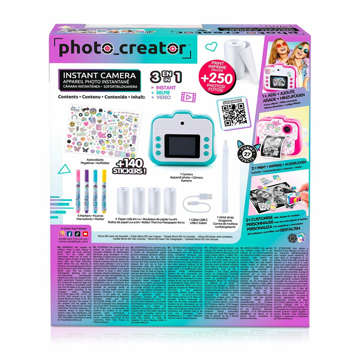 Appareil Photo Numérique Canal Toys