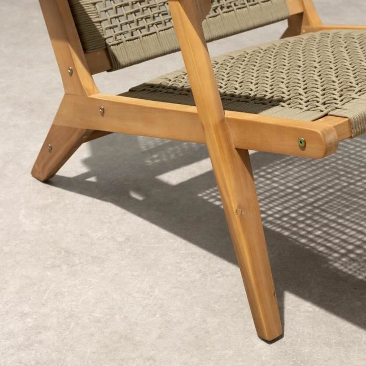 Chaise de jardin Merida Bois d'acacia 81 x 67 x 71 cm