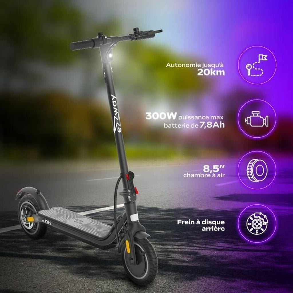 Trottinette Électrique EZWAY Noir 450 W 25 km/h