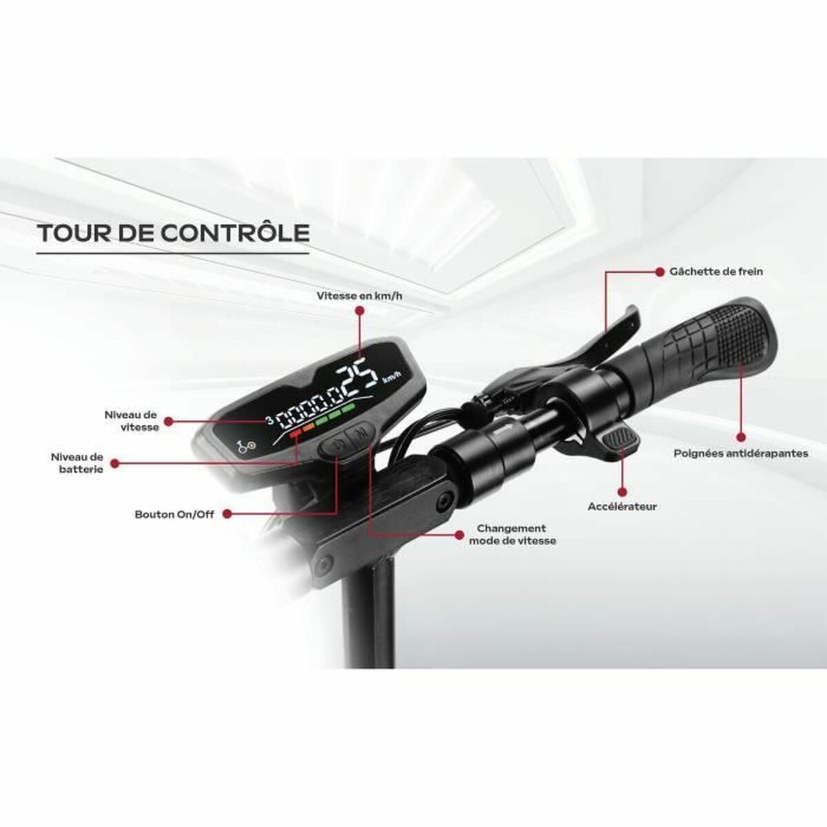 Trottinette Électrique EZWAY 800 W
