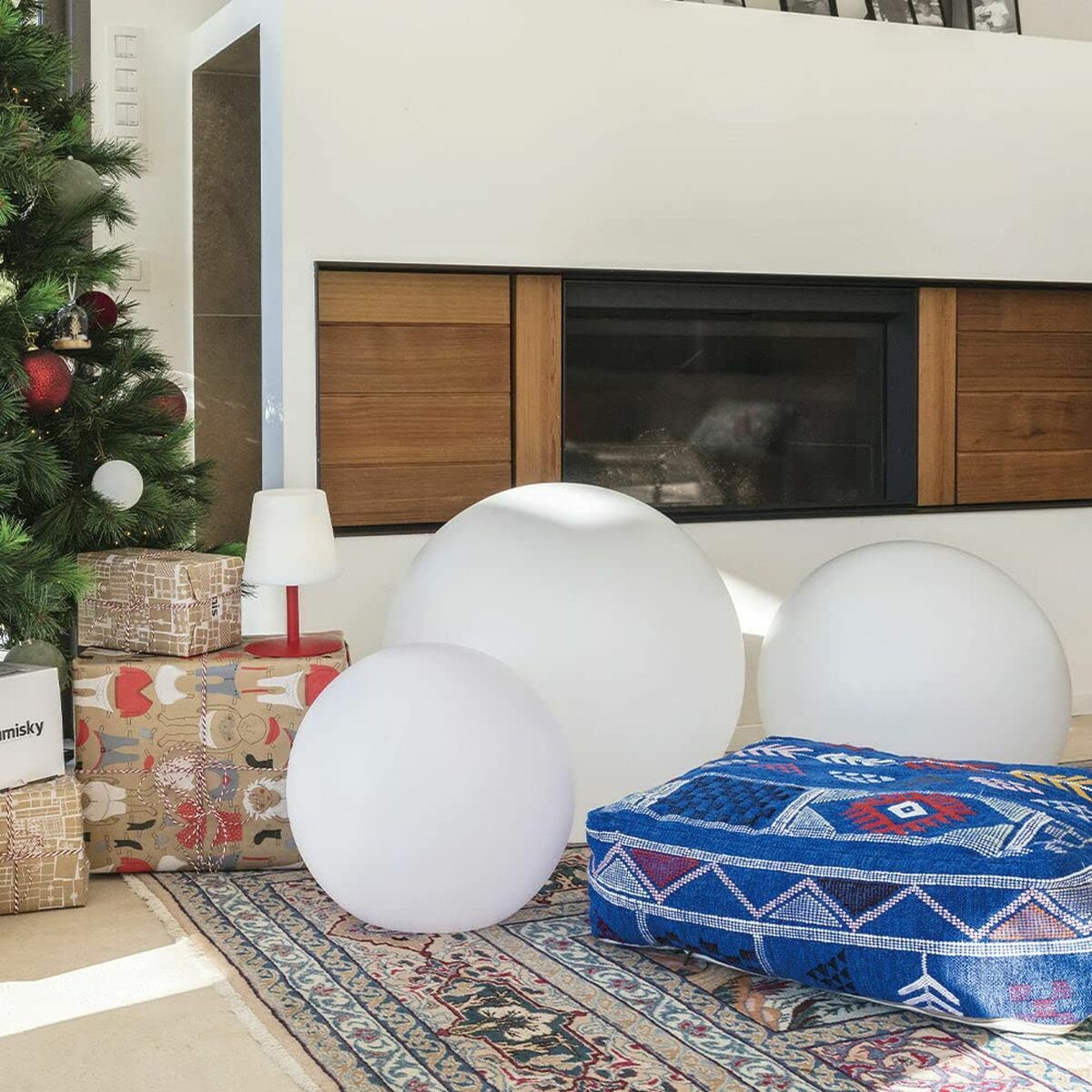 Boule Lumineuse pour Extérieur Lumisky Bobby Blanc Ø 60 cm E27
