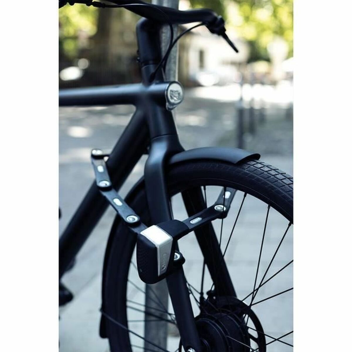 Cadenas antivol avec alarme ABUS Pliable Bicyclette
