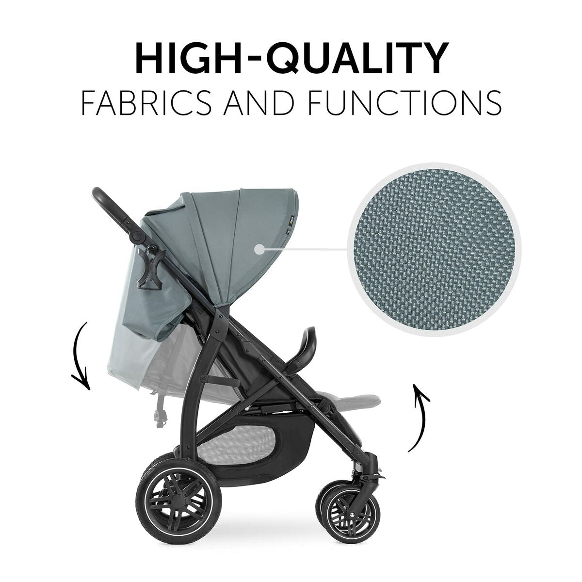 Poussette pour bébé Hauck Vert