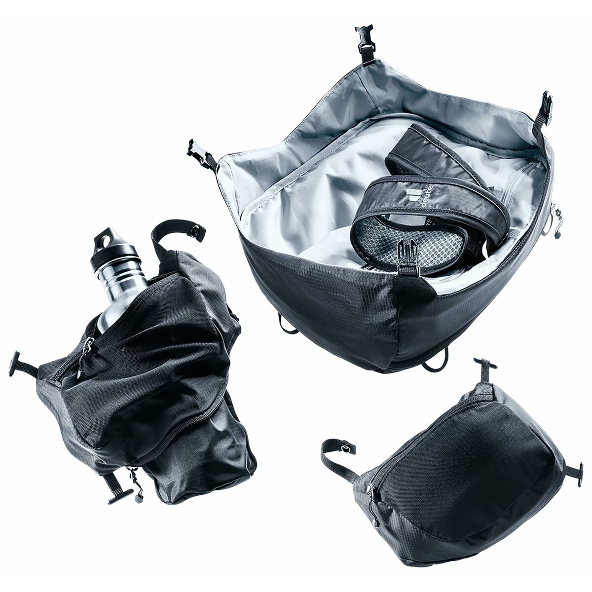 Sac à dos de montagne Deuter Aircontact Pro 75+10 Noir 85 L