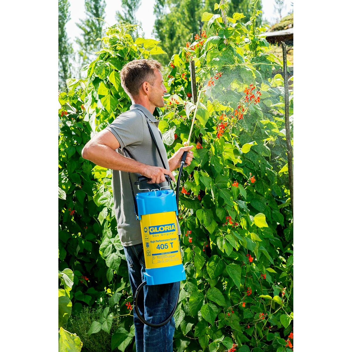 Pulvérisateur à pression pour jardin Gloria 405 T 5 L