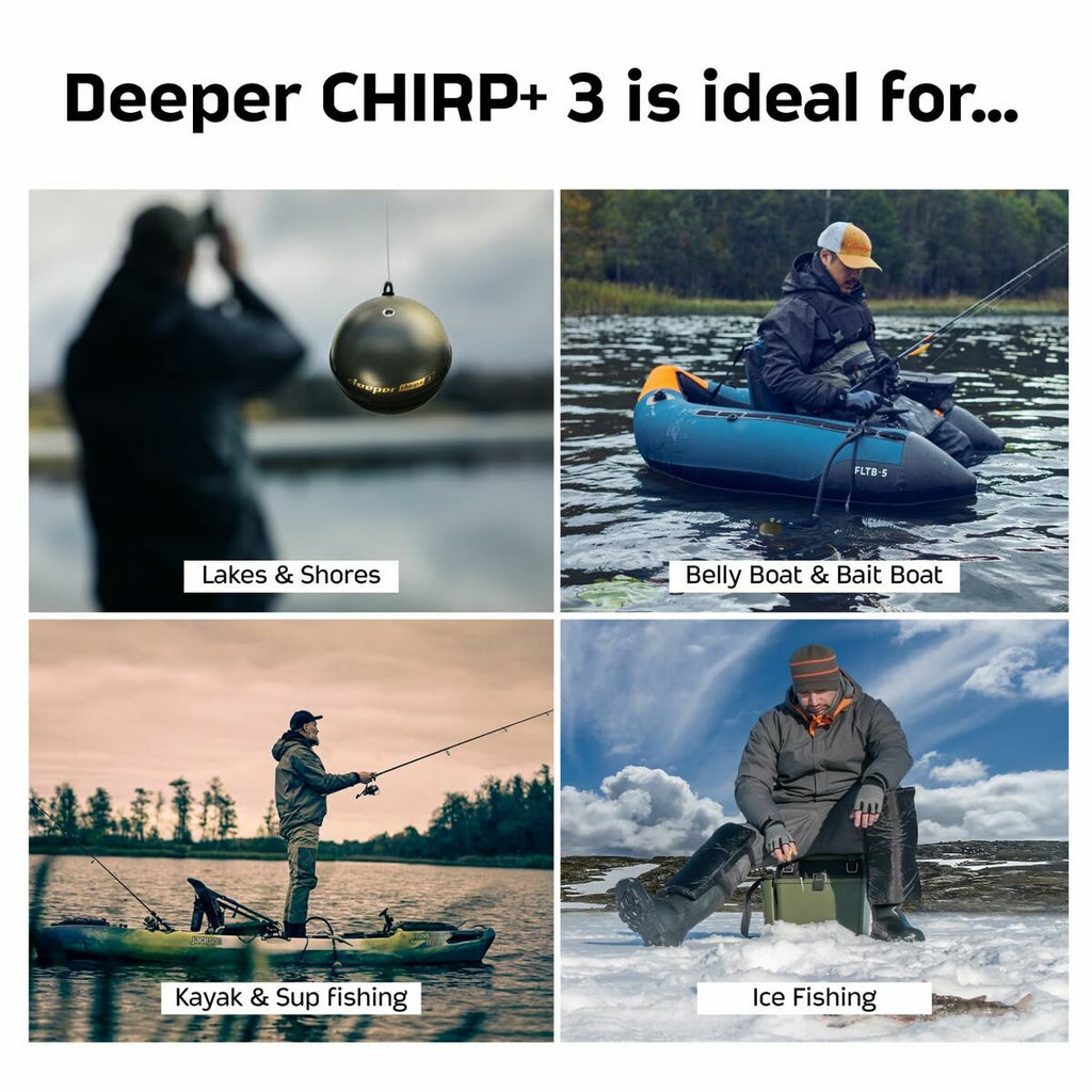Localisateur de poissons Deeper DP6H13S10