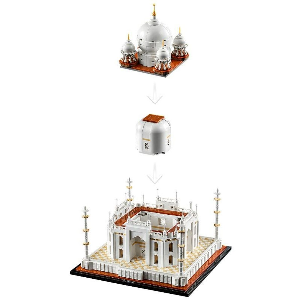 Set de construction Lego 21056 Taj Mahal 2022 Pièces