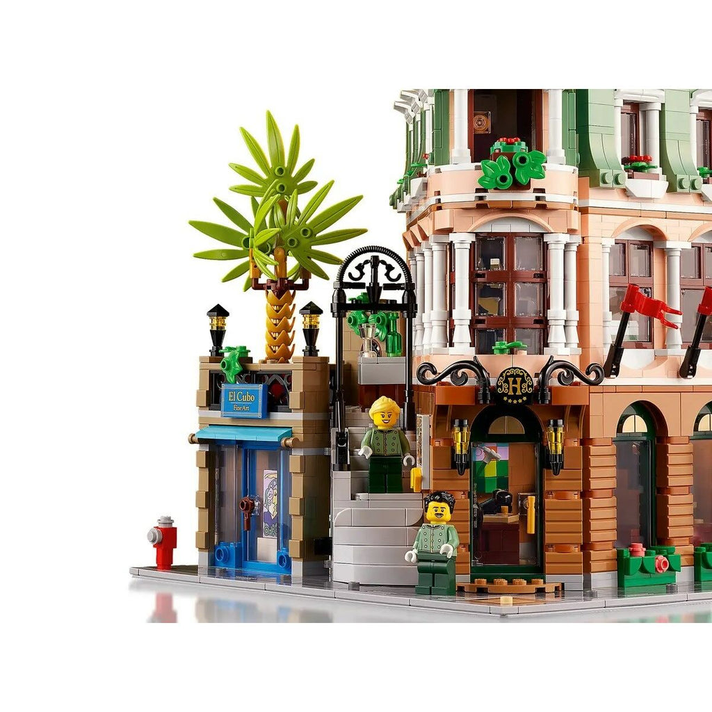 Set de construction Lego Icons 10297 Boutique Hotel Noir 3066 Pièces