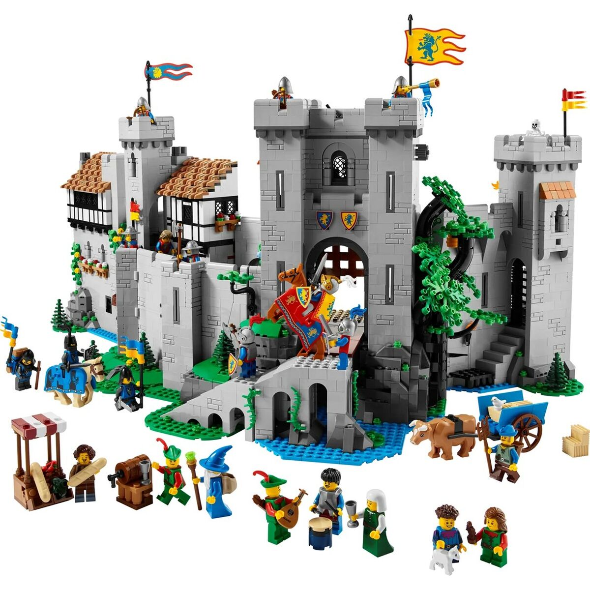 Set de construction Lego ICONS 10305 Lion Knights' Castle 4514 Pièces