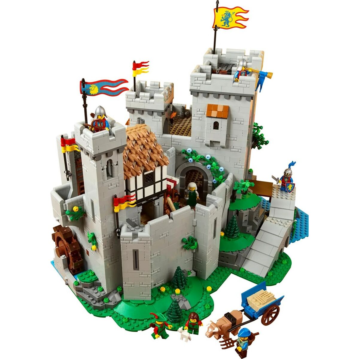 Set de construction Lego ICONS 10305 Lion Knights' Castle 4514 Pièces
