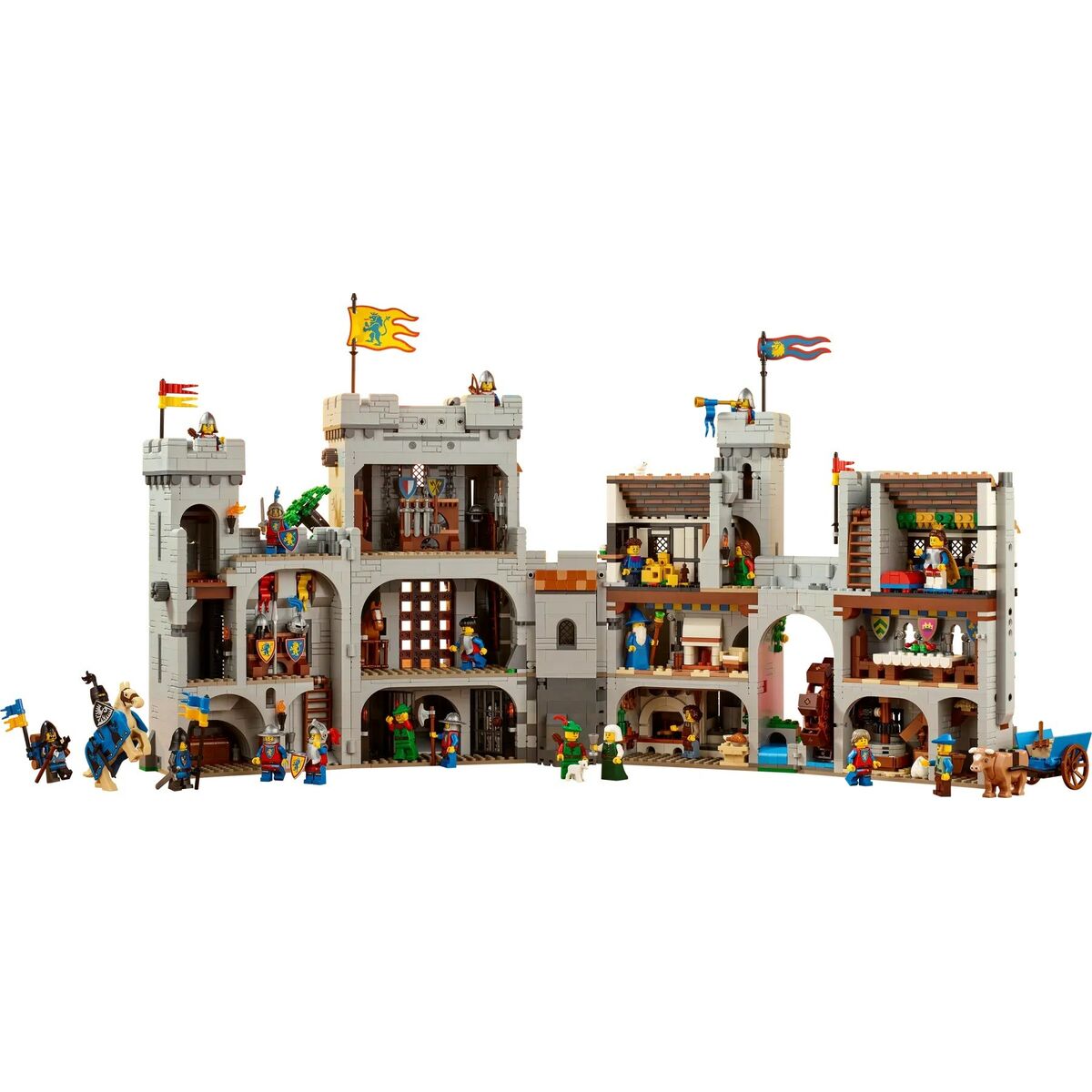 Set de construction Lego ICONS 10305 Lion Knights' Castle 4514 Pièces