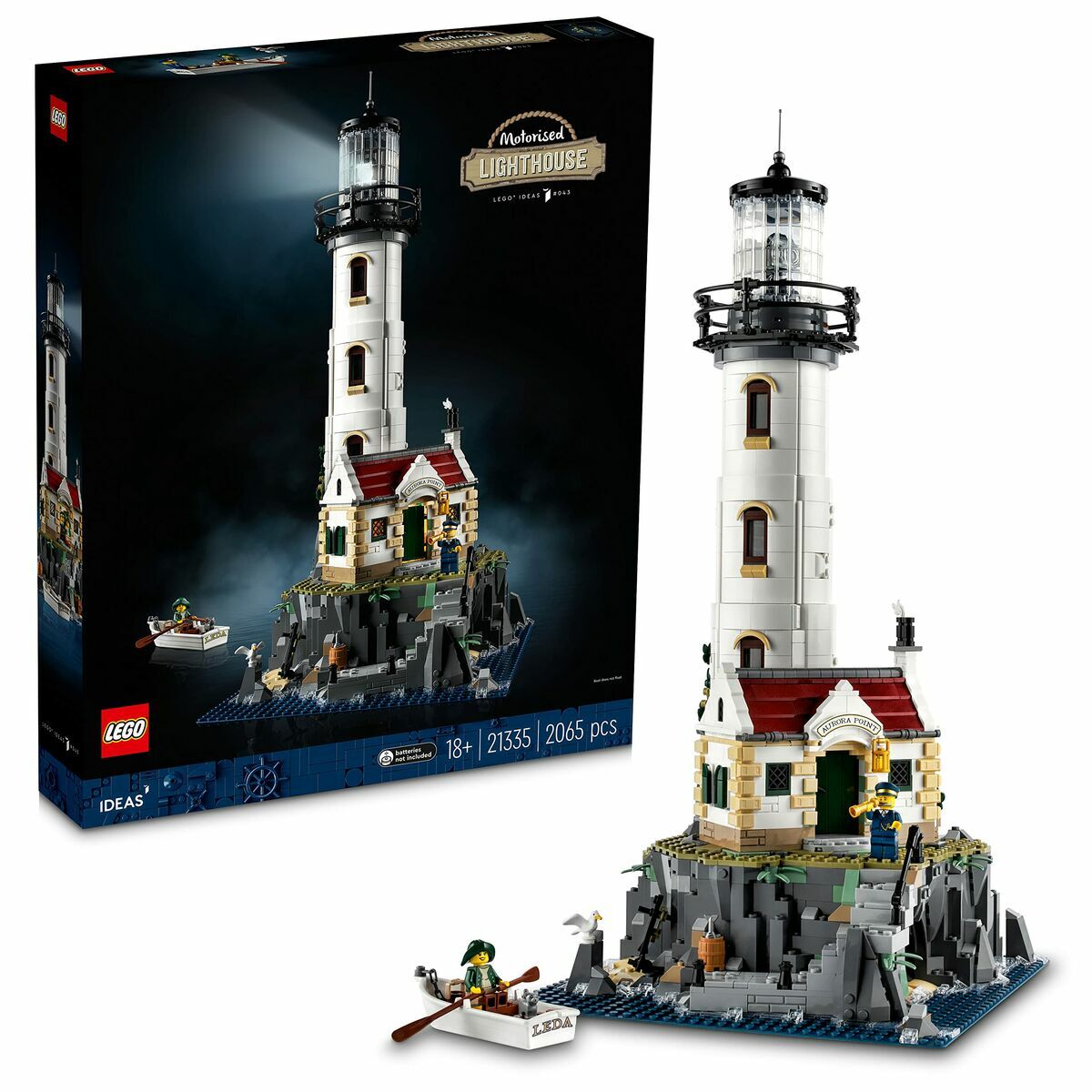 Playset Lego Motorised Lighthouse 21335 2065 Pièces 25 x 54 x 25 cm