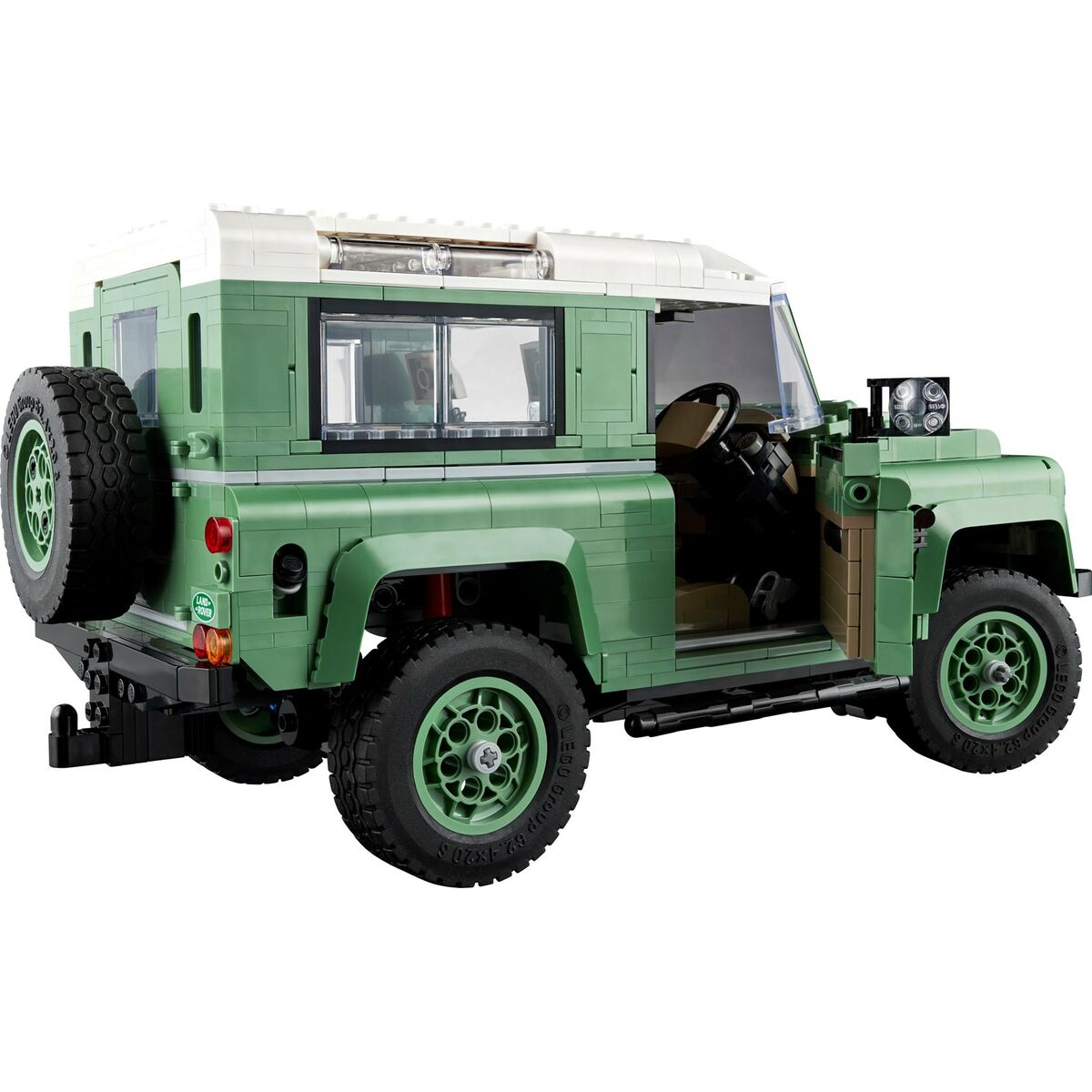 Set de construction Lego LAND ROVER CLASSIC DEFENDER 90 Noir 2336 Pièces