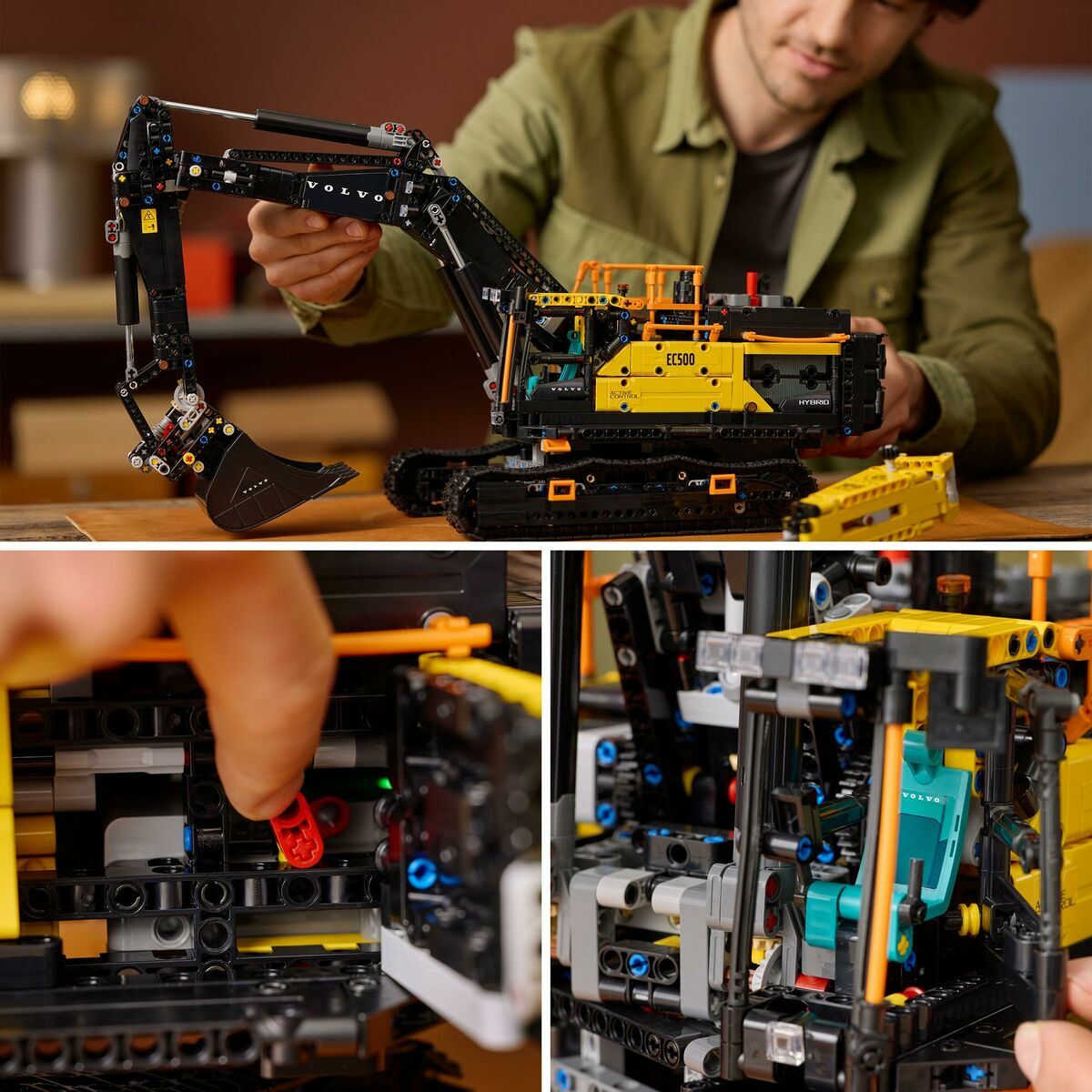 Set de construction Lego 42215 Volvo EC500 Hybrid Excavator 2359 Pièces