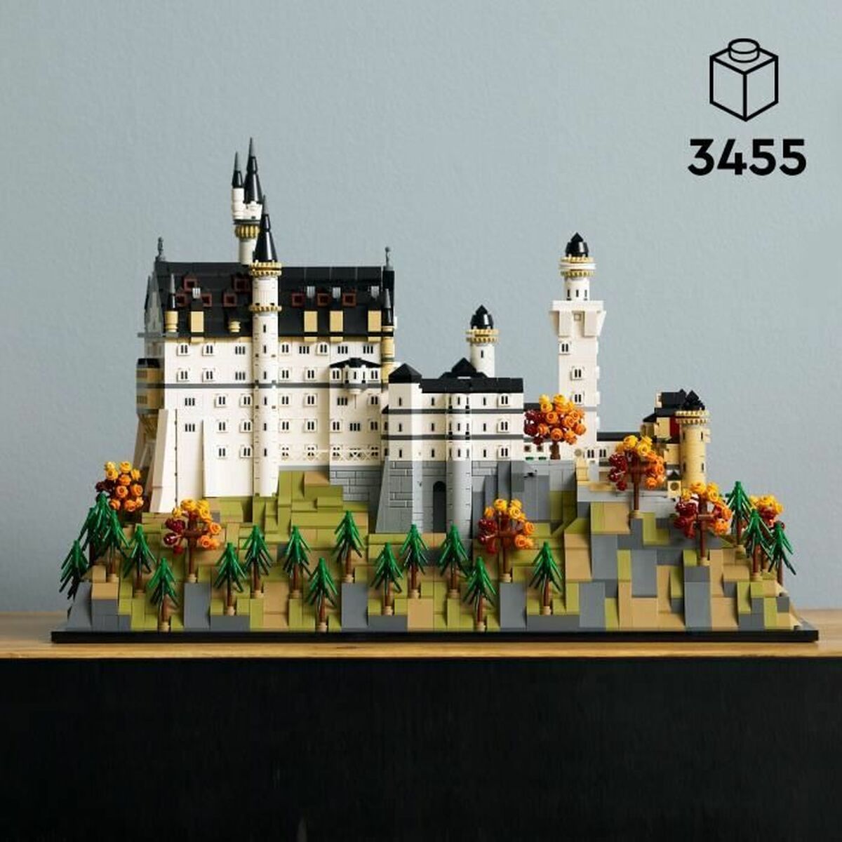 Set de construction Lego 21063 Neuschwanstein Castle 3455 Pièces