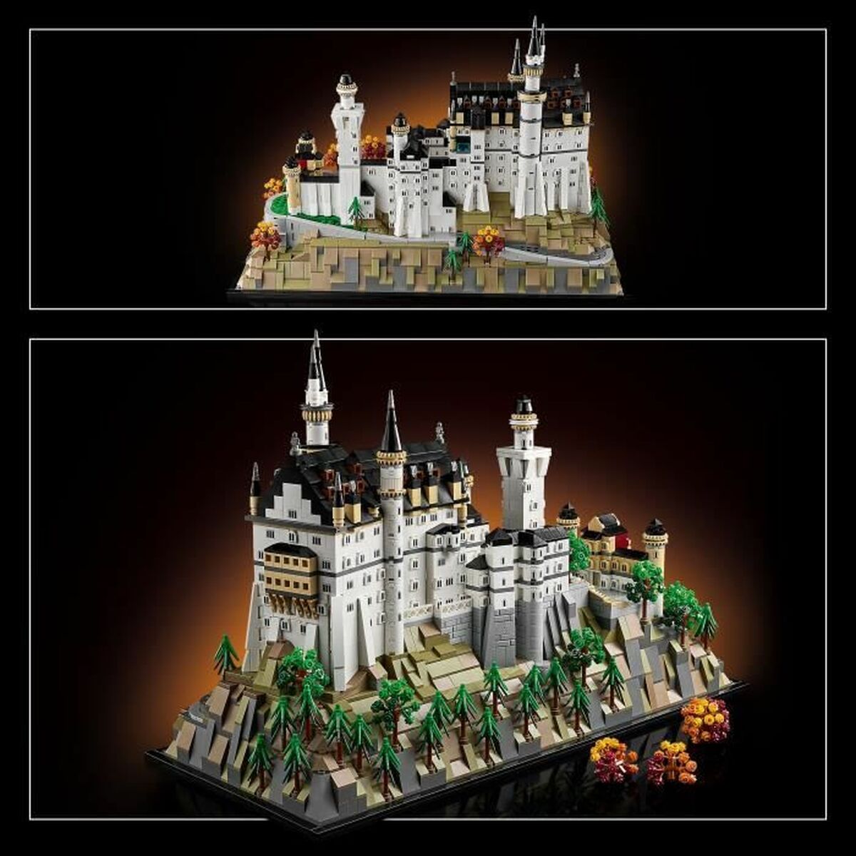 Set de construction Lego 21063 Neuschwanstein Castle 3455 Pièces