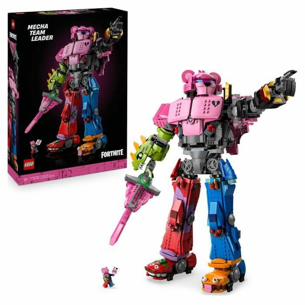 Set de construction Lego FORTNITE 77078 Mecha Team Leader