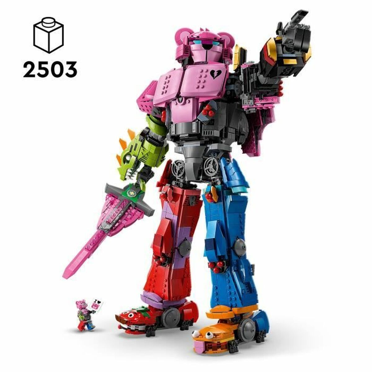 Set de construction Lego FORTNITE 77078 Mecha Team Leader