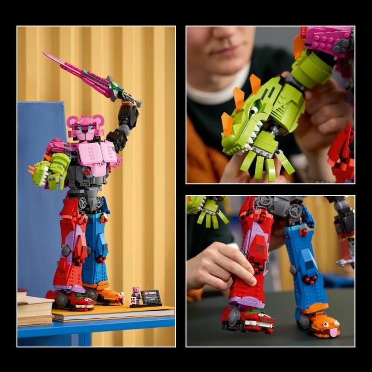 Set de construction Lego FORTNITE 77078 Mecha Team Leader