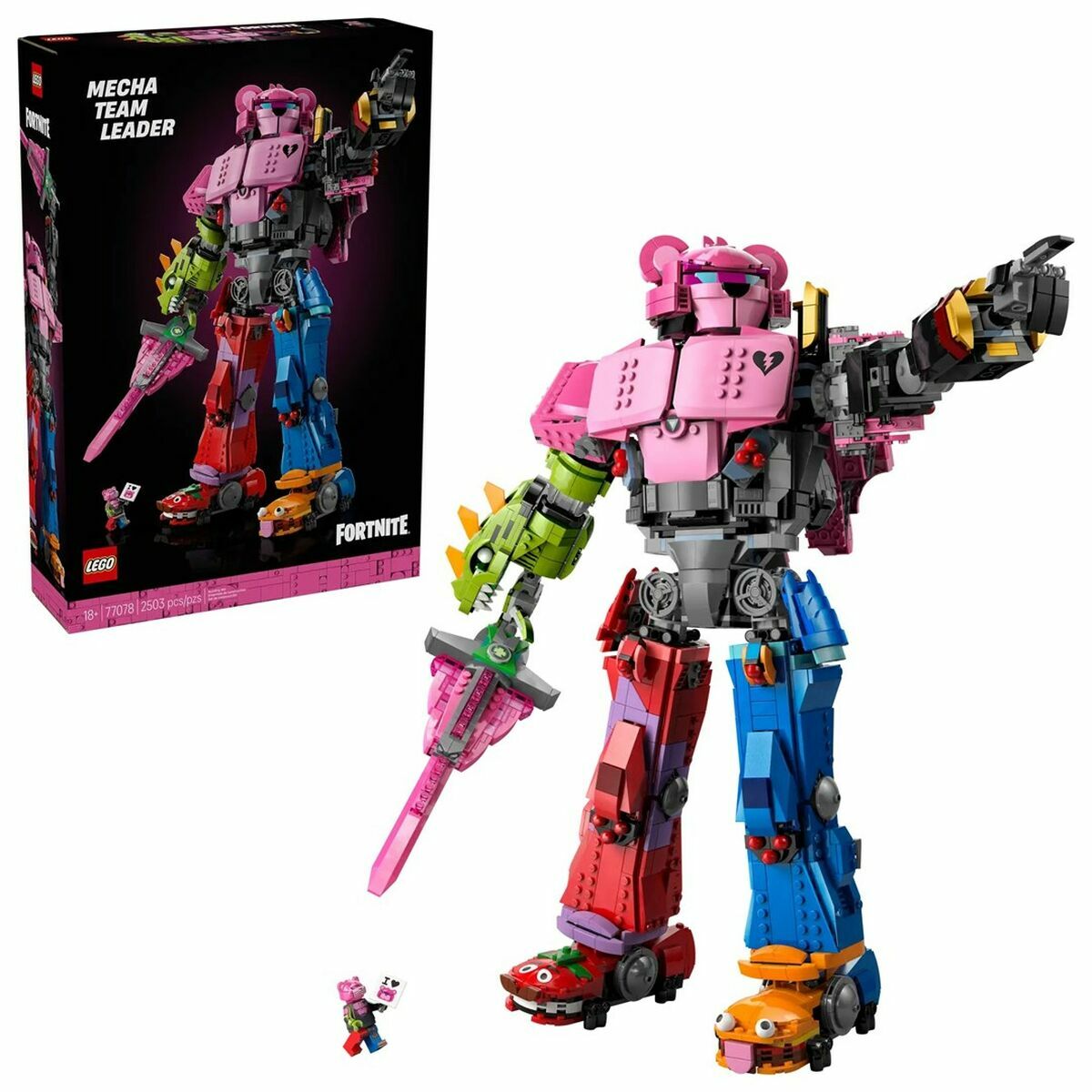 Set de construction Lego FORTNITE 77078 Mecha Team Leader