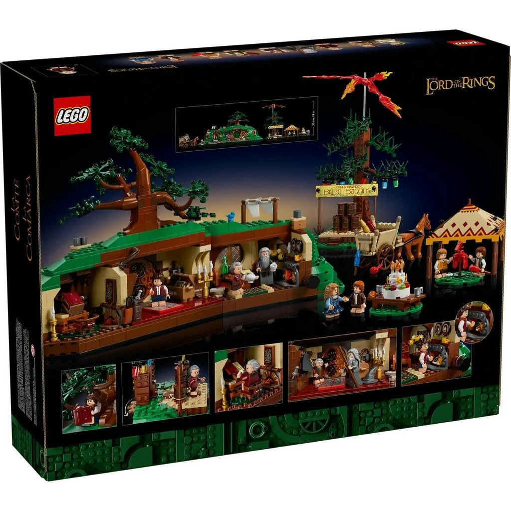 Set de construction Lego ICONS 10354 The Lord of the Rings: The Shire 2017 Pièces