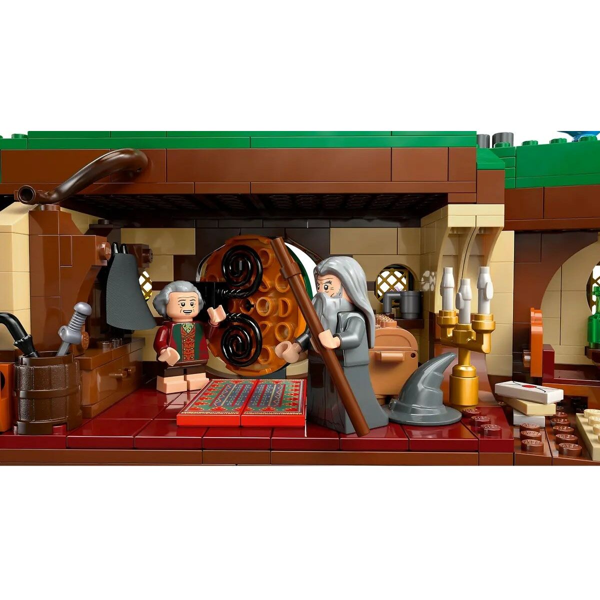 Set de construction Lego ICONS 10354 The Lord of the Rings: The Shire 2017 Pièces